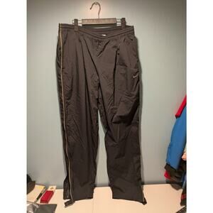 NIKE Golf Mens Size Medium black Waterproof Rain Pants Storm